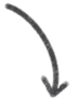 Arrow pointing to core values